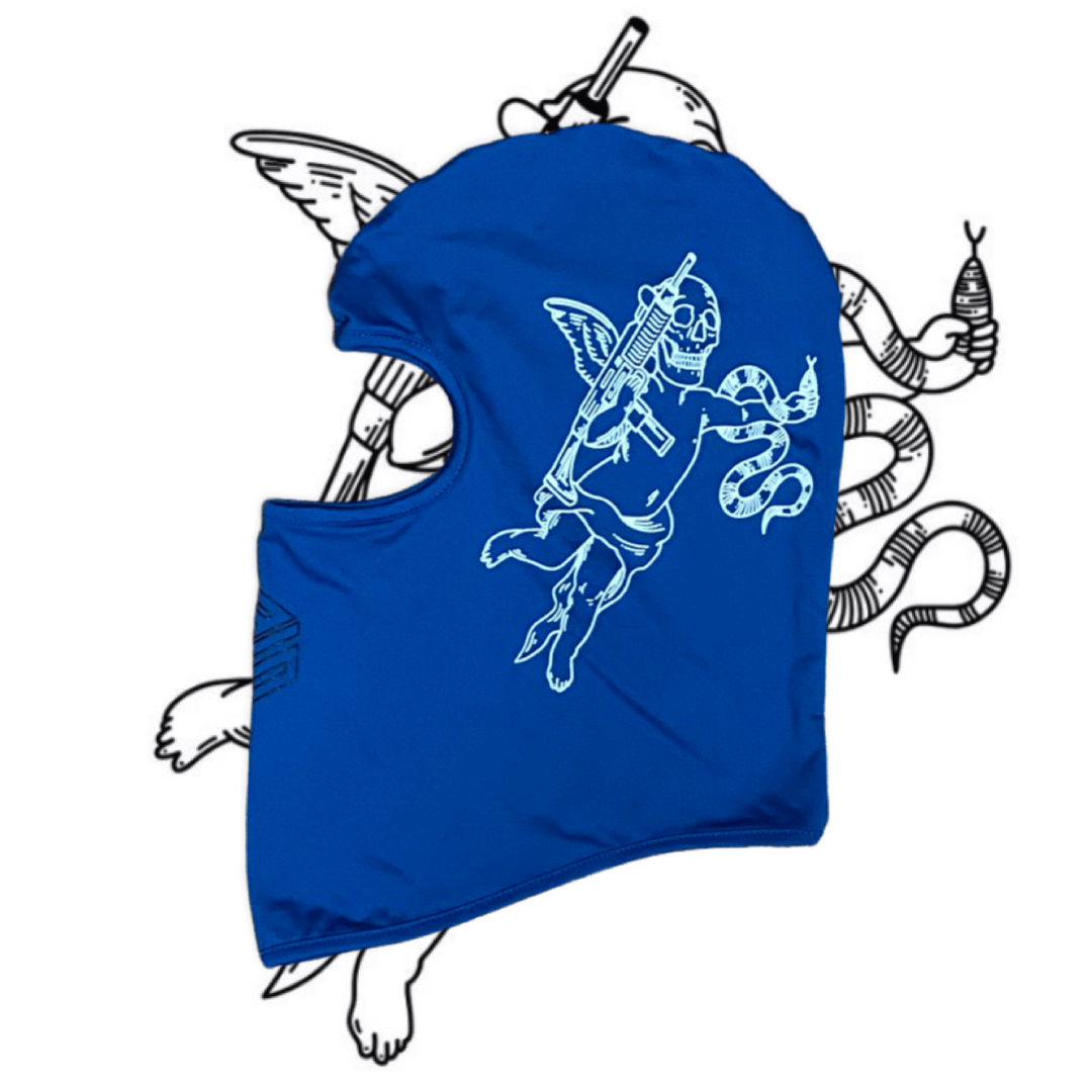 Image of No snakes ski mask ( blue )