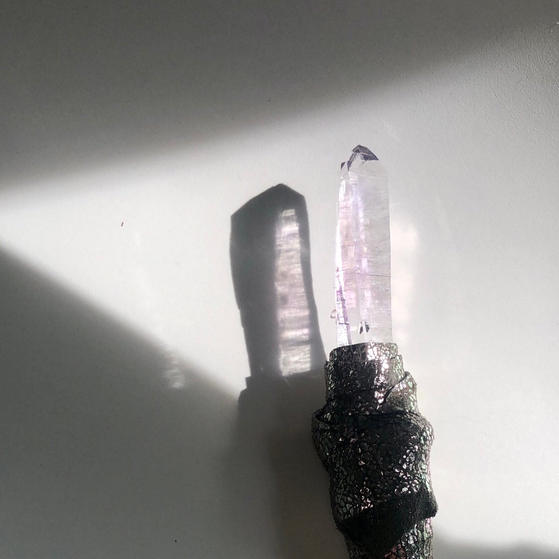 PRISTINE  crystal wand