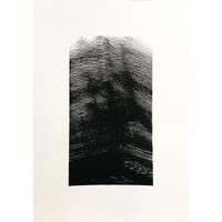 DARK TIMES Triptych/2 - acrylic on aquarelle paper, 21x30 cm