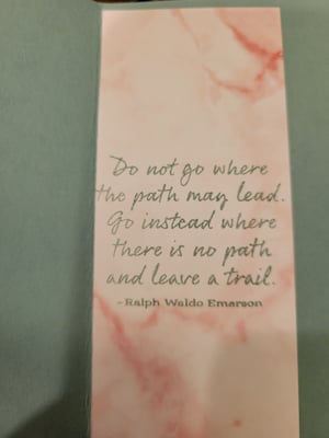 Image of Leave A Trail