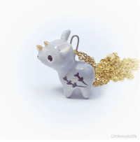 Image 2 of Rhino necklace