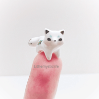 Image 1 of Small leaf fox figurine