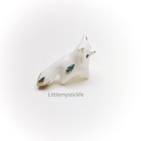 Image 3 of Small leaf fox figurine