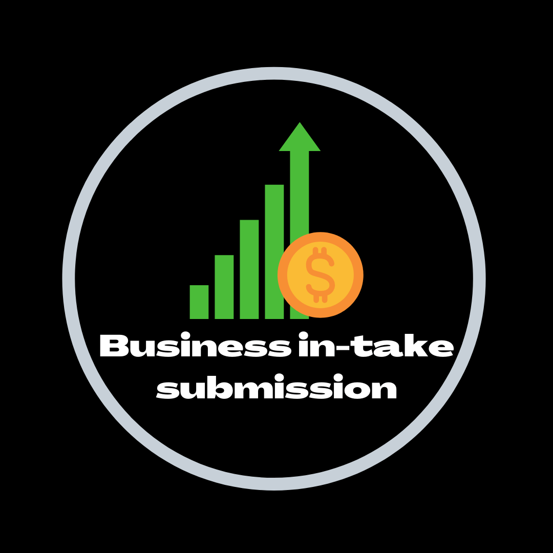 Image of Business In-Take Submission 