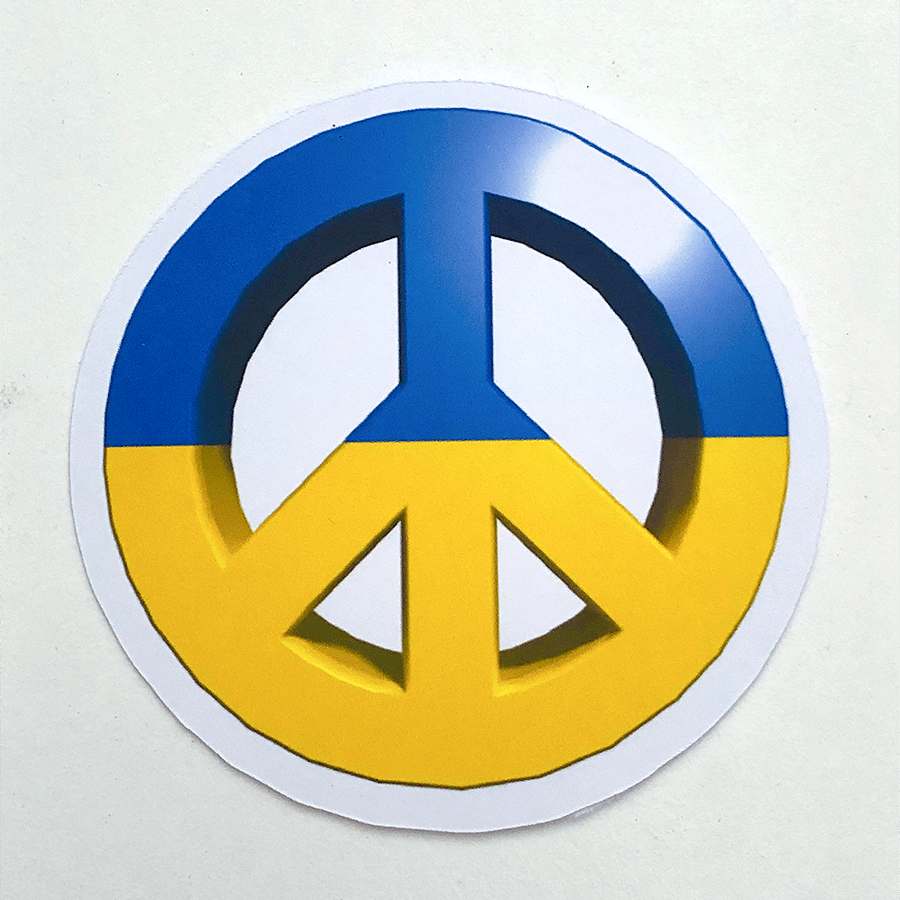 Image of Support Ukraine Sticker