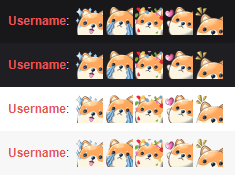 Pay to Use Shiba Emotes for Streaming Content