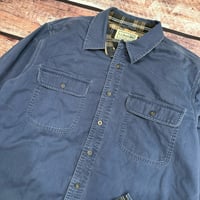 Image 2 of Vintage LL Bean Flannel Lined Button Up Shirt