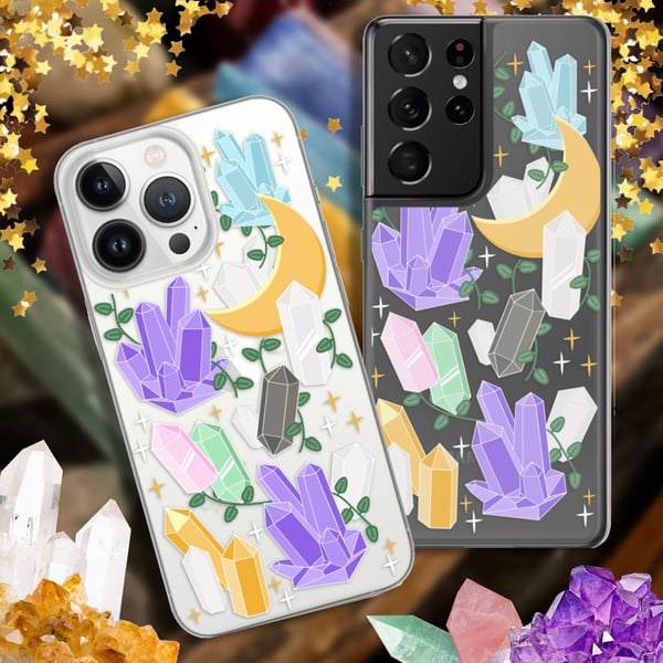 Image of  Magical Crystals Phone case RTS & POD