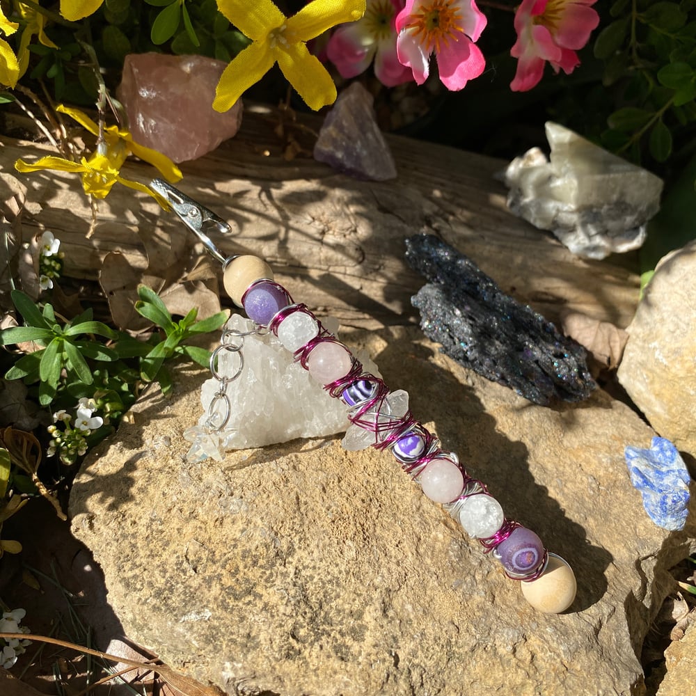 Image of quartz star roach clip