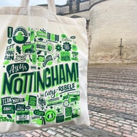 Image 2 of AyUp Nottingham Tote Bag
