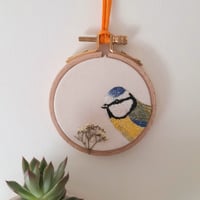 Image 3 of Dancing In The Meadow Hand Embroidered Hoop