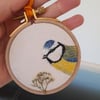 Dancing In The Meadow Hand Embroidered Hoop