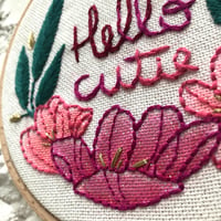 Image 2 of Hello Cutie - Broderie
