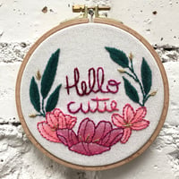 Image 1 of Hello Cutie - Broderie