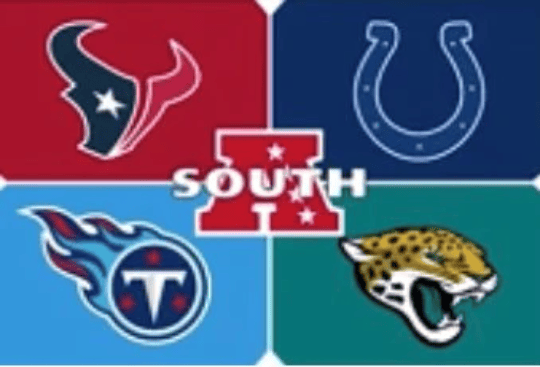 AFC South Football Drip