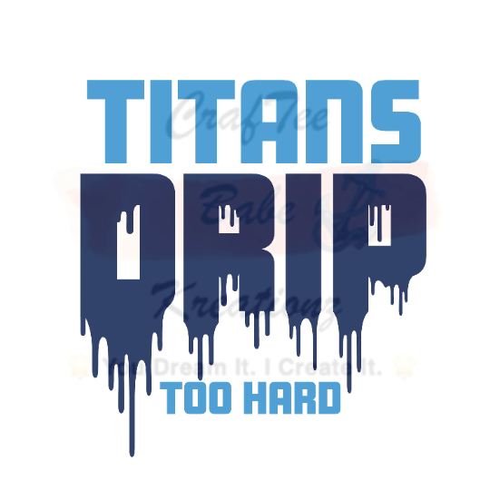 AFC South Football Drip
