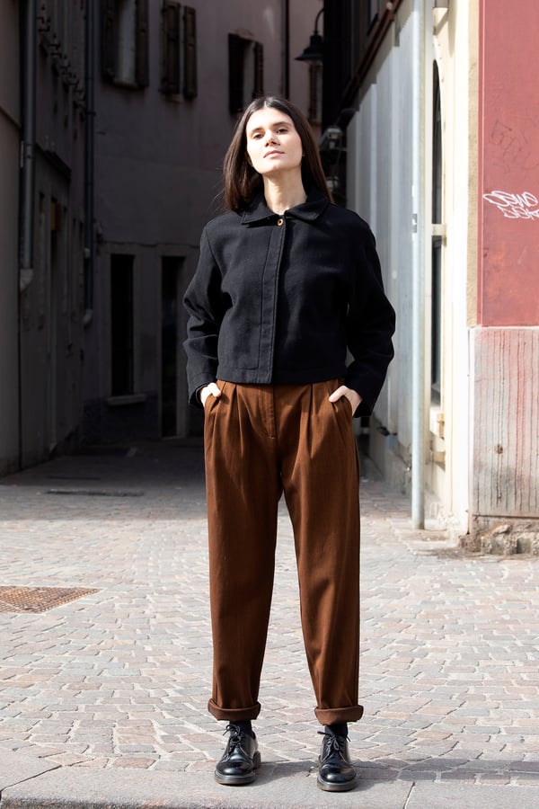 Image of GIACCA BOLERINO LANA