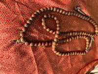 Image 2 of bhodi seed mala with dorje/bell