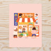 Print - Rainbow Hair Salon