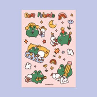 Image 1 of Sticker sheet - Best friends