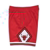 Image 2 of Mitchell & Ness NBA Swingman Shorts Chicago Bulls Road 1997-98 Red