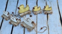 Wooden ducks   vintage