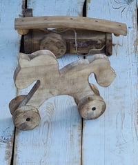 Image 2 of Wooden toy horse rustic 2