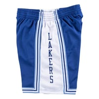 Image 2 of Mitchell & Ness NBA Swingman Shorts Los Angeles Lakers Alternate 1996-97