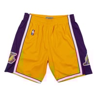 Image 1 of Mitchell & nNess NBA Swingman Shorts Los Angeles Lakers 2009-10