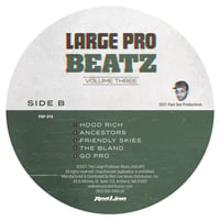 Image 4 of LARGE PRO "BEATZ" VOLUME THREE Limited Edition Vinyl