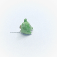 Image 4 of Green avocado frog figurine 