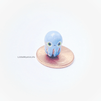 Image 4 of Blue baby octopus figurine