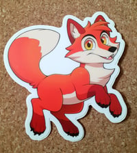 Image 2 of 3'' Fox and Tiger Stickers