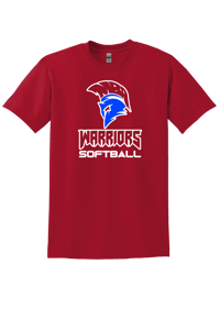 WARRIORS RED TEE