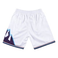 Image 2 of Mitchell & Ness NBA Swingman Shorts Utah Jazz 1996-97 White 