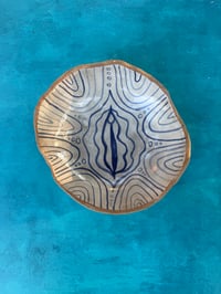 Image 1 of Majolica: Yoni Dish No. 02