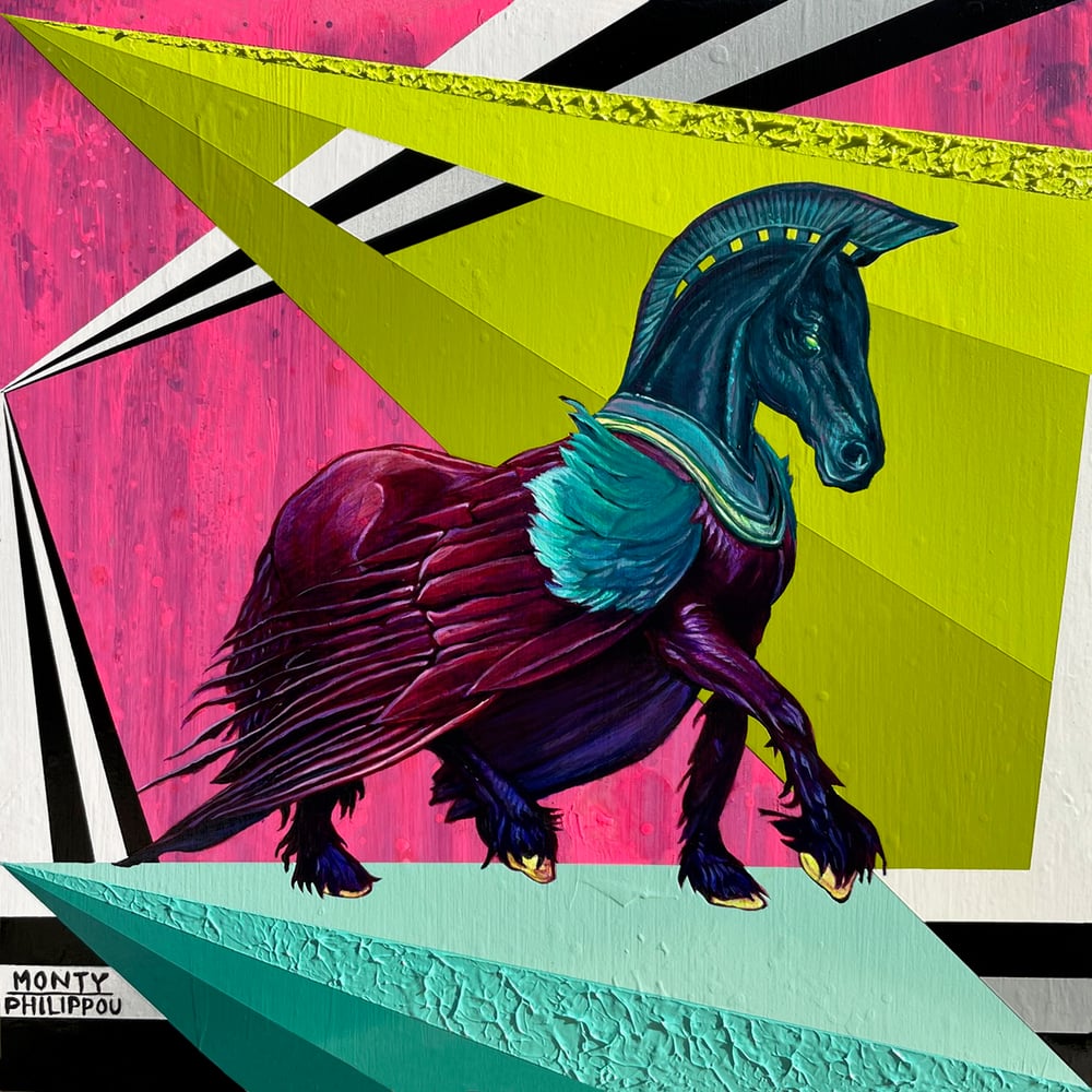 Image of "Pegasus #1" - Kaleidoskull - Original 