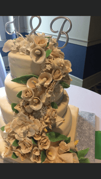 Image 4 of Custom Wedding cakes cont