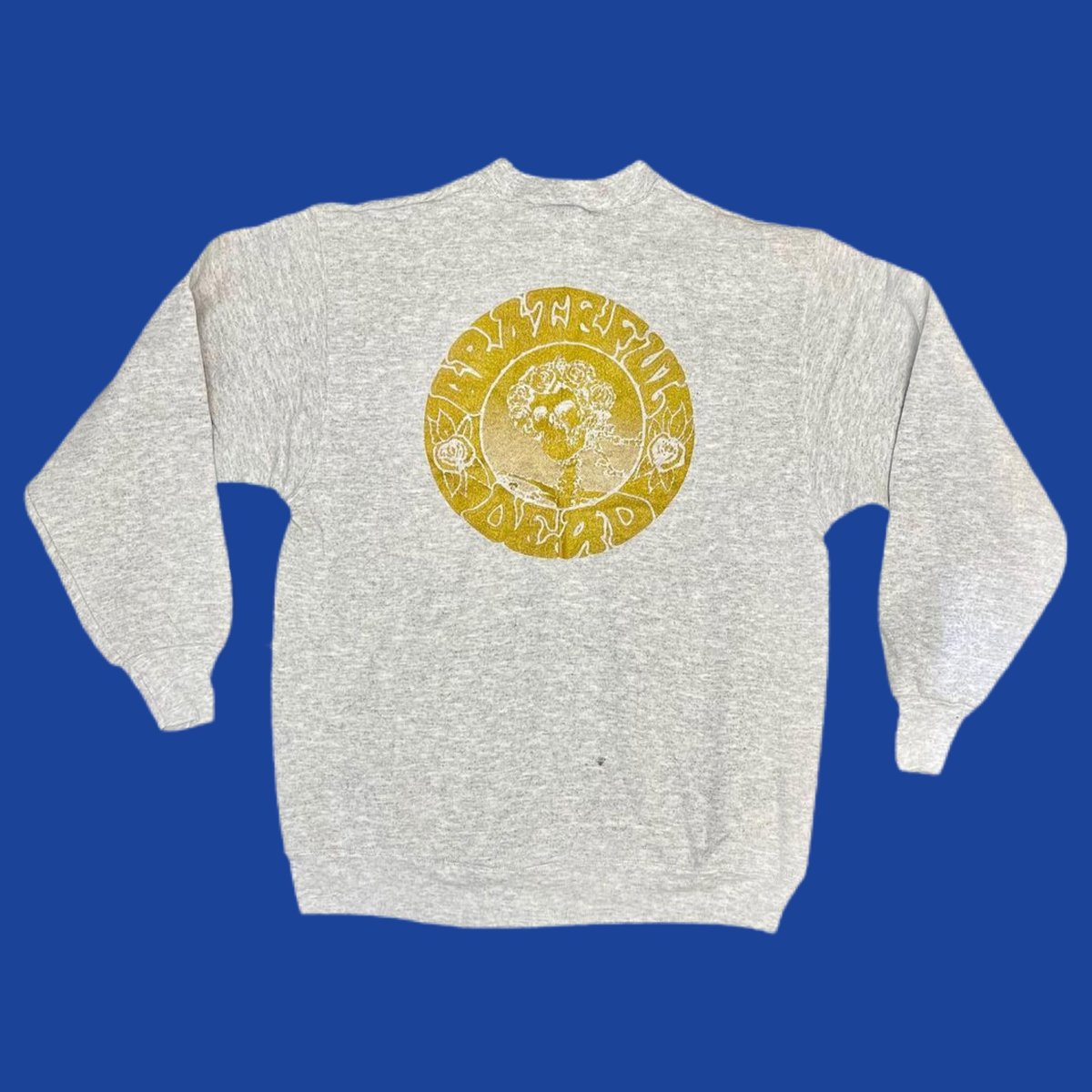 Original Vintage Grateful Dead 1990's Seva Long Sleeve Crewneck Sweatshirt!!! - SMALL or MEDIUM