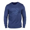 Retro DSE (Crewneck Sweater/ Embroidered/ Navy)