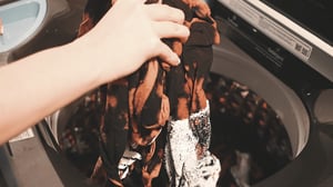 Image of LIMITED EDITION ‘HEAD OF EYES’ BLEACH TIE  DYE [hand dyed by band] 