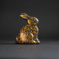 Image 2 of YELLOW RABBIT ORNAMENT