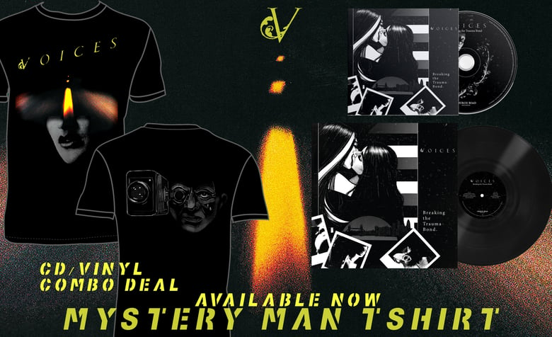 Image of Mystery Man T Shirt + CD Combo