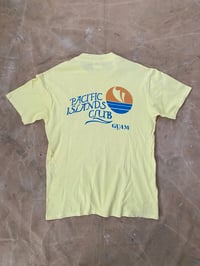 Image 4 of 80s PACIFIC ISLANDS CLUB GUAM DOUBLE SIDED SOUVENIR T-SHIRT (2)