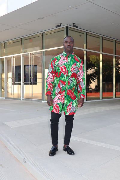 Image of The Chike shirt - floral 2