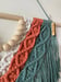 Image of Tri-color macrame wall hanging