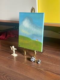 Image 2 of Charming Acrylic Landscape on Canvas