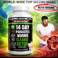Image 3 of TOP SELLER  WORLD-WIDE 7 DAY, 14 DAY & 30 DAY  PARASITE AND WORM CLEANSE CAPSULES 