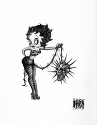 Goth Betty Print 