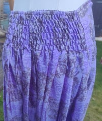 Image 3 of Milan Hareems/ Bloomer/ Balloon  trousers with matching head scarf -lilac upto 14 uk